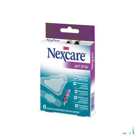 Nexcare 3m Gel Strips Lavender Assorti 6  -  3M