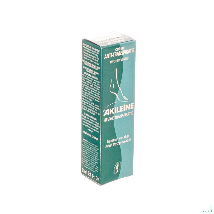 Akileine Groen Voetcreme Anti transp.tube 50 ml 103020  -  Asepta