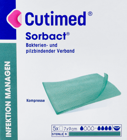 Cutimed Sorbact Cp 7x 9cm 5 7216501