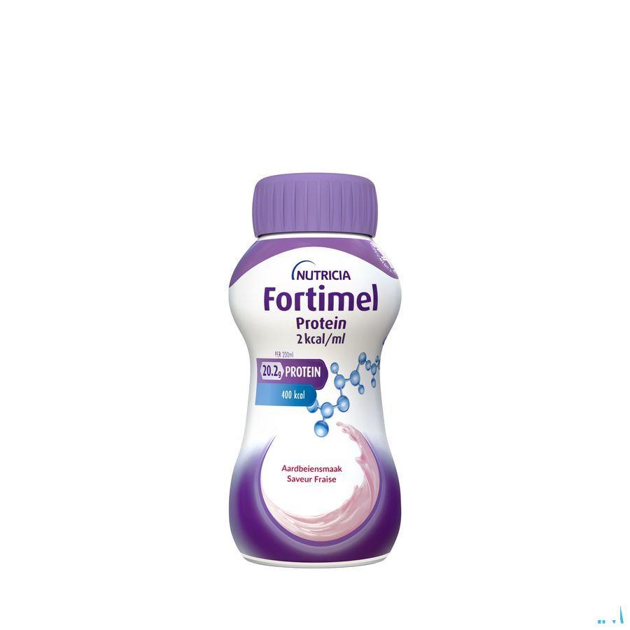 Fortimel Protein 2Kcal Aardbei 4X200 ml