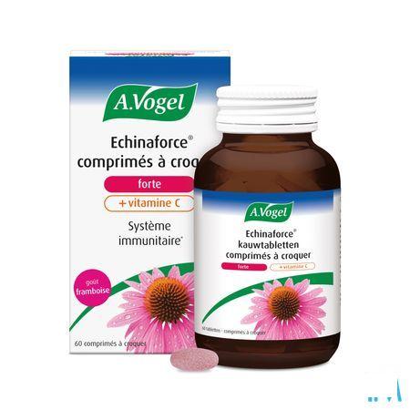 Vogel Echinaforce + Vit C Pot kauwtabletten 60  -  A.vogel