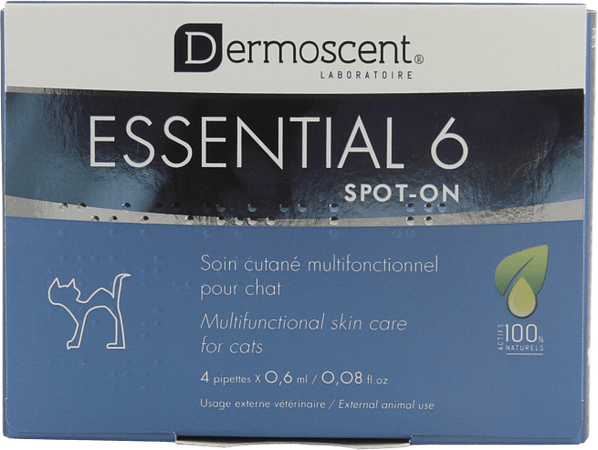 Essential 6 Spot-on Kat et 4x0,6 ml 