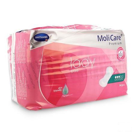 Molicare Premium Lady Pad 3 Drops 34X13Cm 14  -  Hartmann