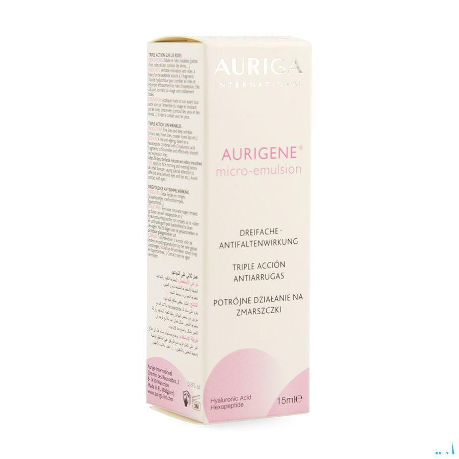 Auriga Aurigene Micro Emulsion P Anti rides Flacon 15 ml  -  Isdin