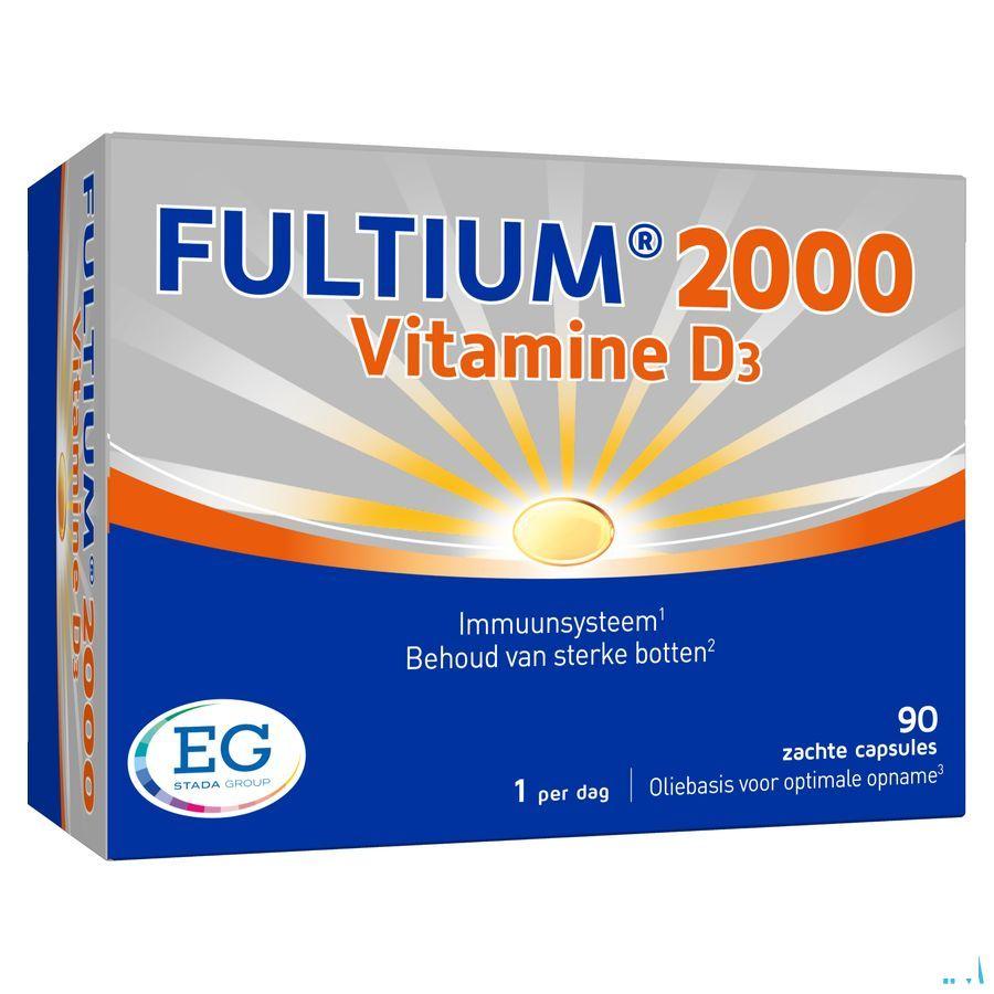 Fultium D3 2000 Zachte Caps 90 Fultium D3 2000 Zachte Caps 90