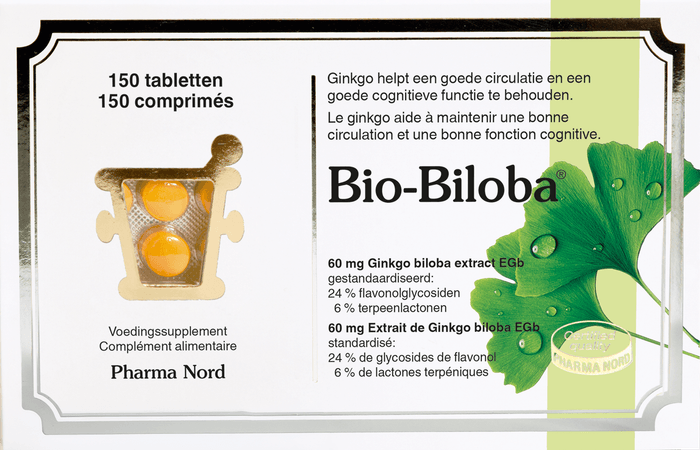 Bio-biloba Comprimes 150x60 mg  -  Pharma Nord