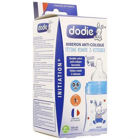 Dodie Zuigfles Initiatie+ Blauwe Boot 150 ml