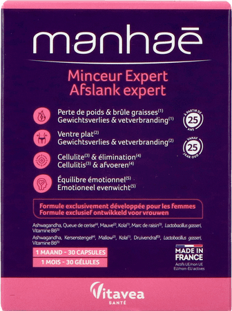 Vitavea Manhae Afslank Expert Caps 30