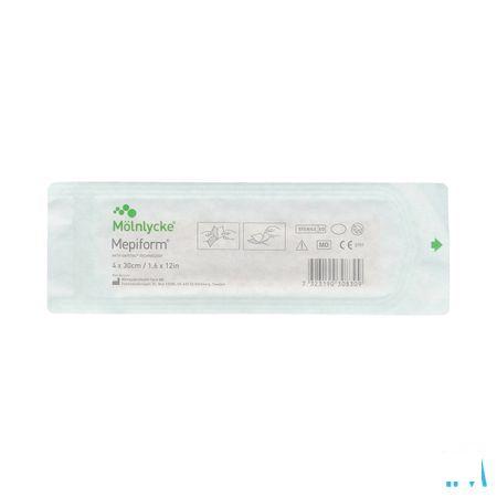 Mepiform Pansement Adh A/Cicat. Ster 4X30,0Cm 1 293100