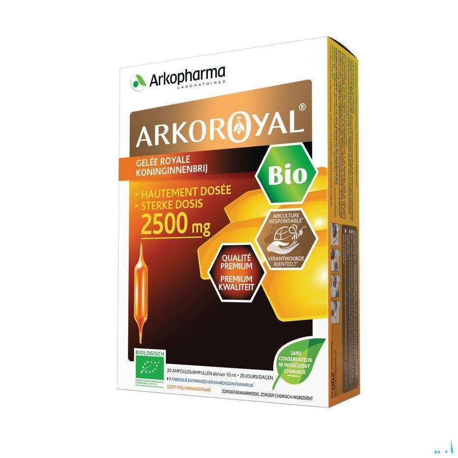 Arkoroyal Bio 2500 mg Amp 20  -  Arkopharma
