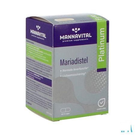 Mannavital Mariadistel Platinum V-Capsule 60