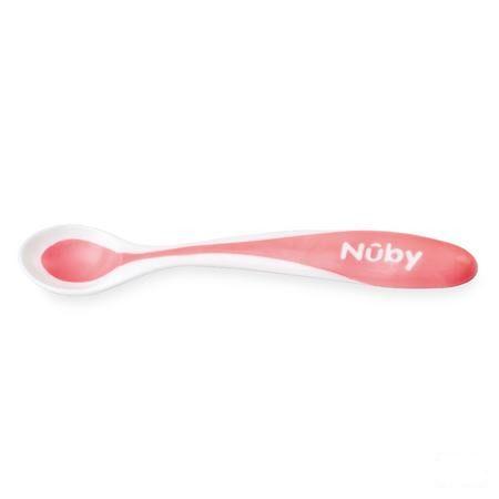 Nuby Warmtegevoelige Lepel Met Zachte Rand - 2stk 3m +   -  New Valmar
