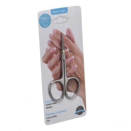 Vitry Classic Ciseaux Peaux Droit Inox 1009  -  Vitry