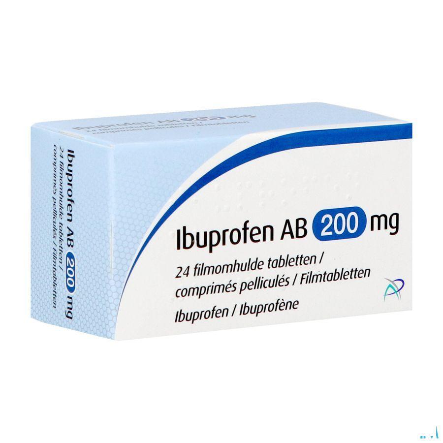 Ibuprofen Ab 200 mg Filmomh Tabl 24