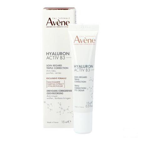 Avene Hyaluron Activ B3 Driev.Corr.Oogverzorg.15 ml