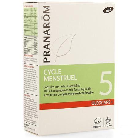 OleoCapsule + Bio 5 Menstruation Capsule 30  -  Pranarom