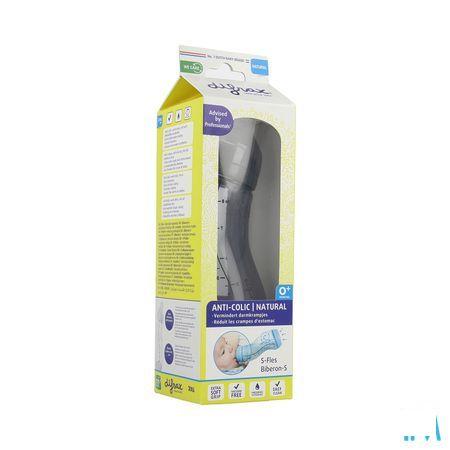 Difrax Biberon-S Natural Bleu-Gris 250 ml