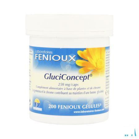 Gluciconcept Capsule 200x250 mg  -  Fenioux