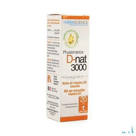 D-Nat 3000 Flacon Druppels 20 Ml Physiomance PHY342  -  Therascience