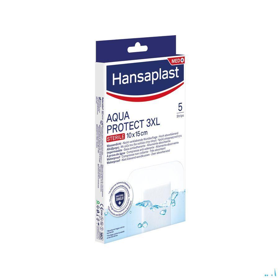 Hansaplast Aqua Protect Strips Ster 10 x 15Cm 3 xl 5