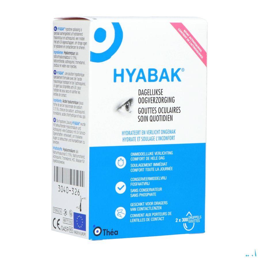 Hyabak 0,15% Duopack Flacon 2x10 ml 2879617 