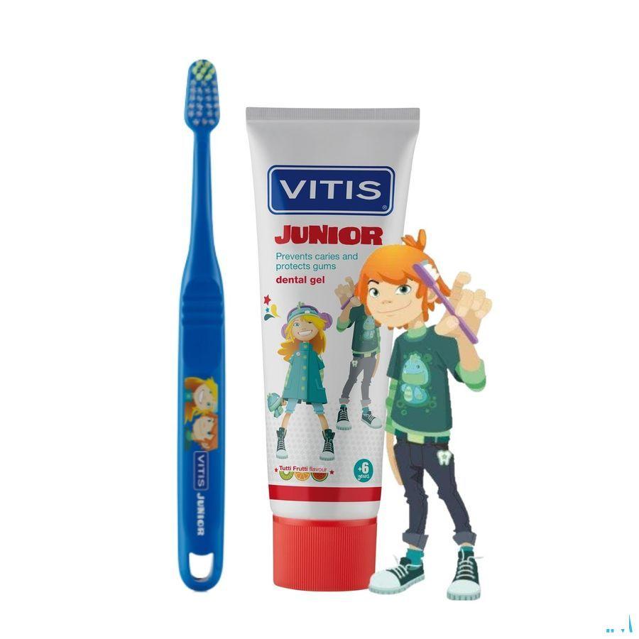 Vitis Junior Gel Dentifrice 75 ml  -  Dentaid