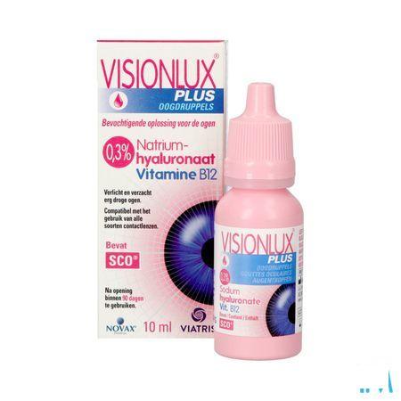 Visionlux Plus Oogdruppels Flacon 1 X 10 ml