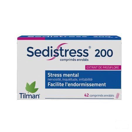 Sedistress 200 Omhulde Tabletten 42  -  Tilman