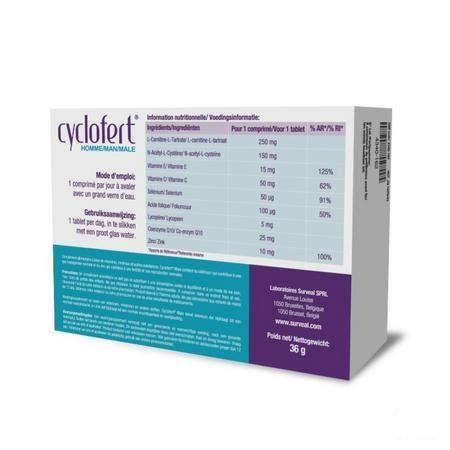 Cyclofert Homme Comp 30