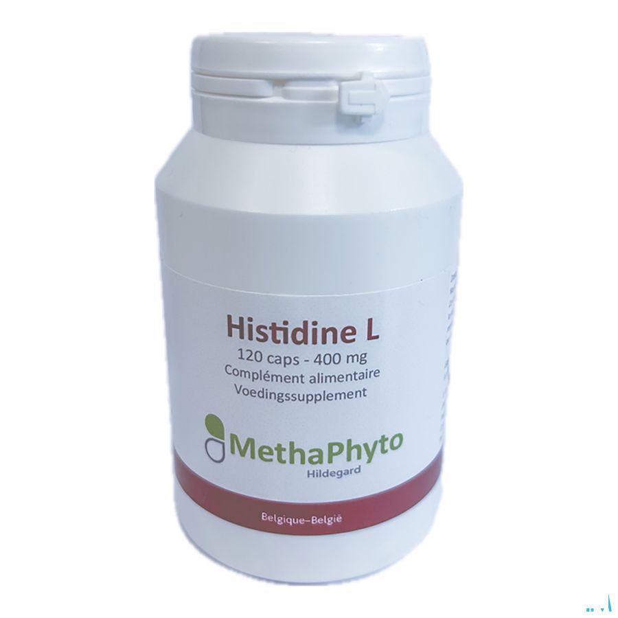 Histidine L 400 mg 120 Capsule Hildegard  -  Methaphyto