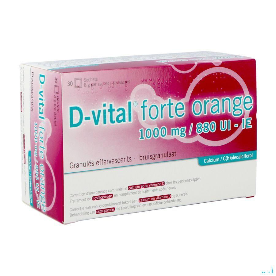 D Vital Forte Sinaas 1000/880 Zakje 30  -  Will Pharma