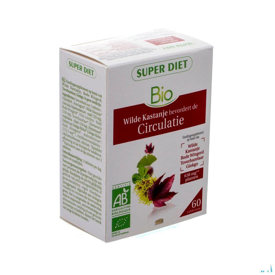 Super Diet Complexe Circulatio Bio Tabletten 60  -  Superdiet Laboratoires