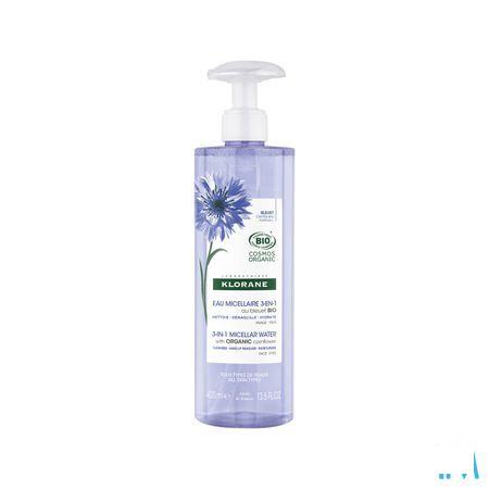 Klorane Visage Bleuet Eau Micellaire Bio 400 ml