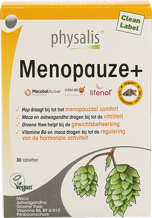 Physalis Menopause+ Nf Comp 30  -  Keypharm
