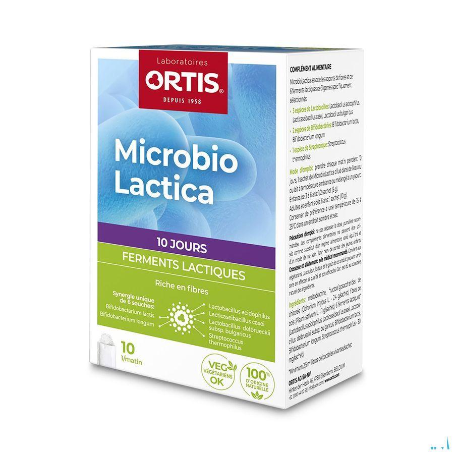 Ortis Microbio Lactica Pdr Sach 10X10G  -  Ortis