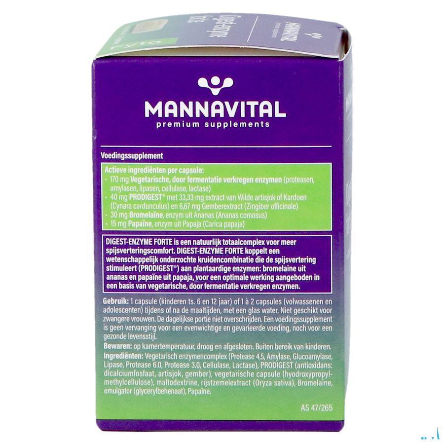 Mannavital Digest Enzyme Forte V-Capsule 60