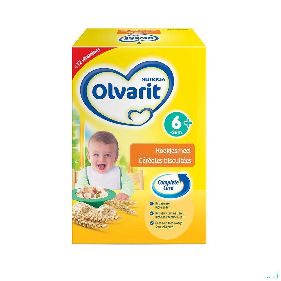 Olvarit Cereales Biscuitees 6M 2X300 g