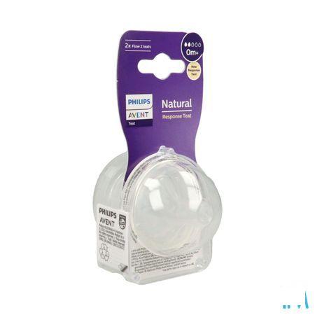 Philips Avent Natural 3.0 Tetine 0M+ T2 1