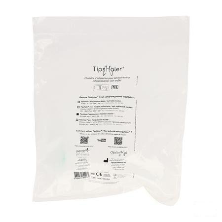 Tips-Haler Inhalatiekamer Z/Masker +6Jaar