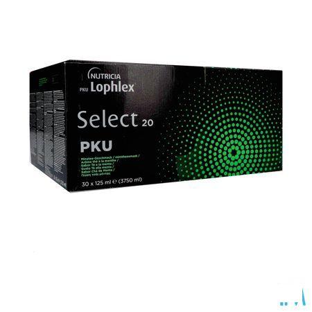 Pku Lophle x Select 20 The Menthe 30 x 125 ml