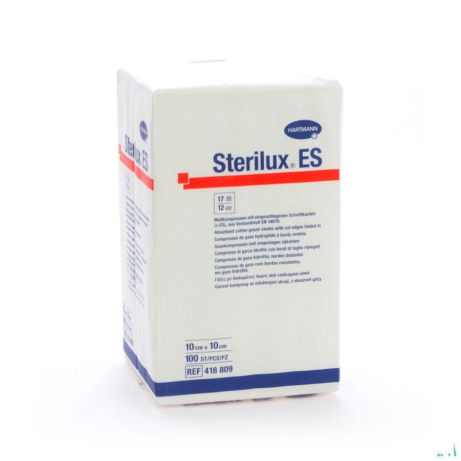Sterilux Es 10x10cm 12l.nst. 100 P/s  -  Hartmann