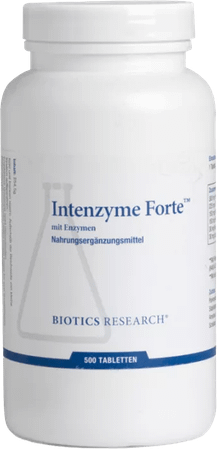 Biotics Intenzyme Forte 500 tabletten  -  Energetica Natura