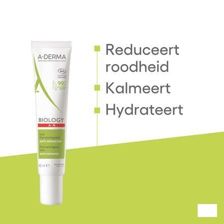 Aderma Biology Soin Dermatologique Anti Rougeurs 40 ml  -  Aderma