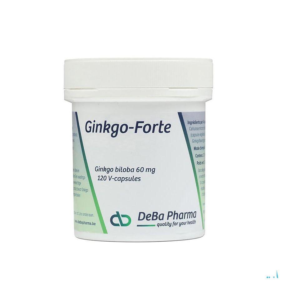 Ginkgo Forte Capsule 120x60 mg  -  Deba Pharma