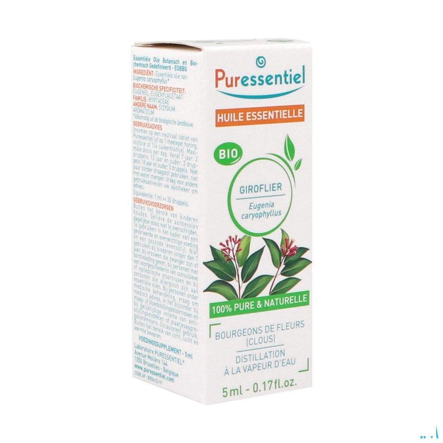Puressentiel Eo Kruidnagel Bio Expert Essentiele Olie 5 ml  -  Puressentiel