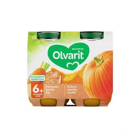 Olvarit Pompoen Wortel Kip 2x200 gr 6m02  -  Nutricia