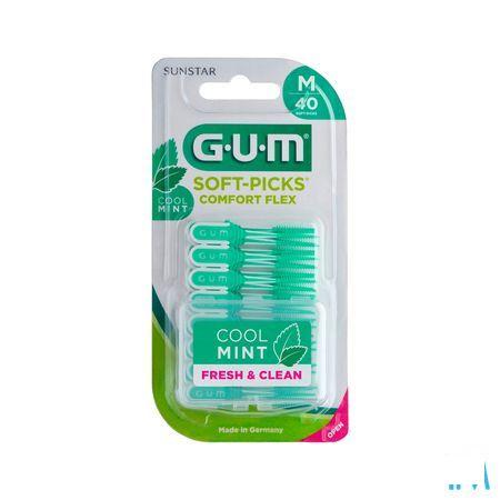 Gum Softpicks Comfort Flex Medium Mint 40