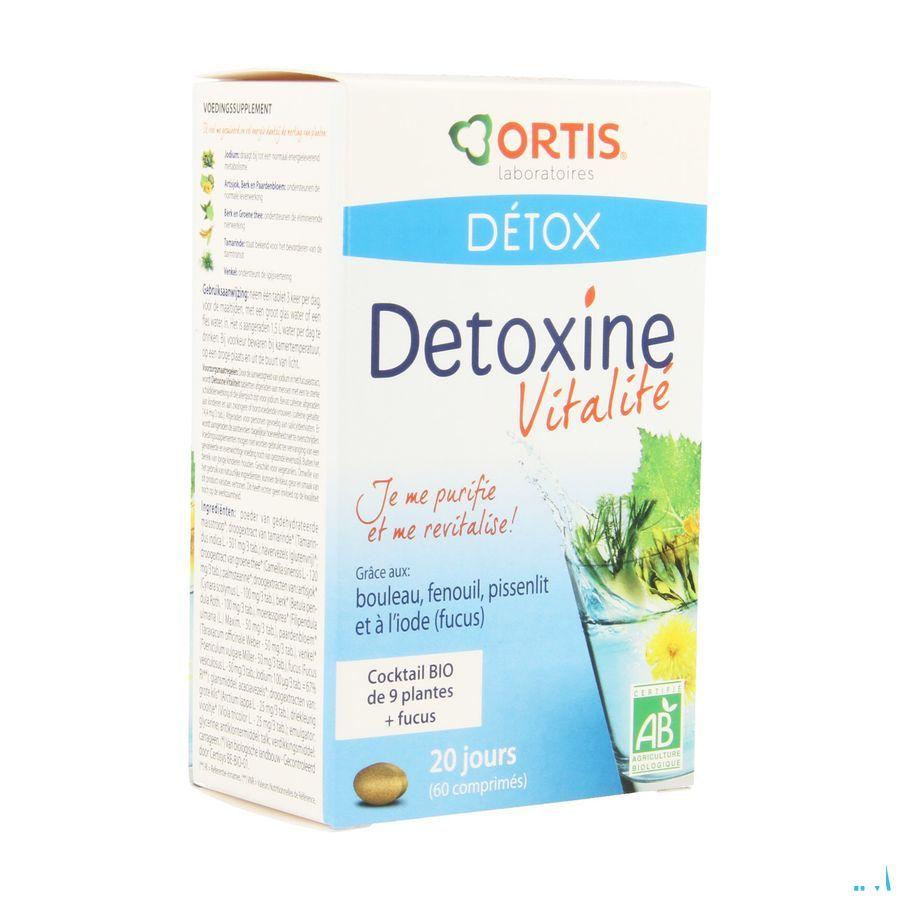 Detoxine Vitaliteit Bio Comp 4X15  -  Ortis