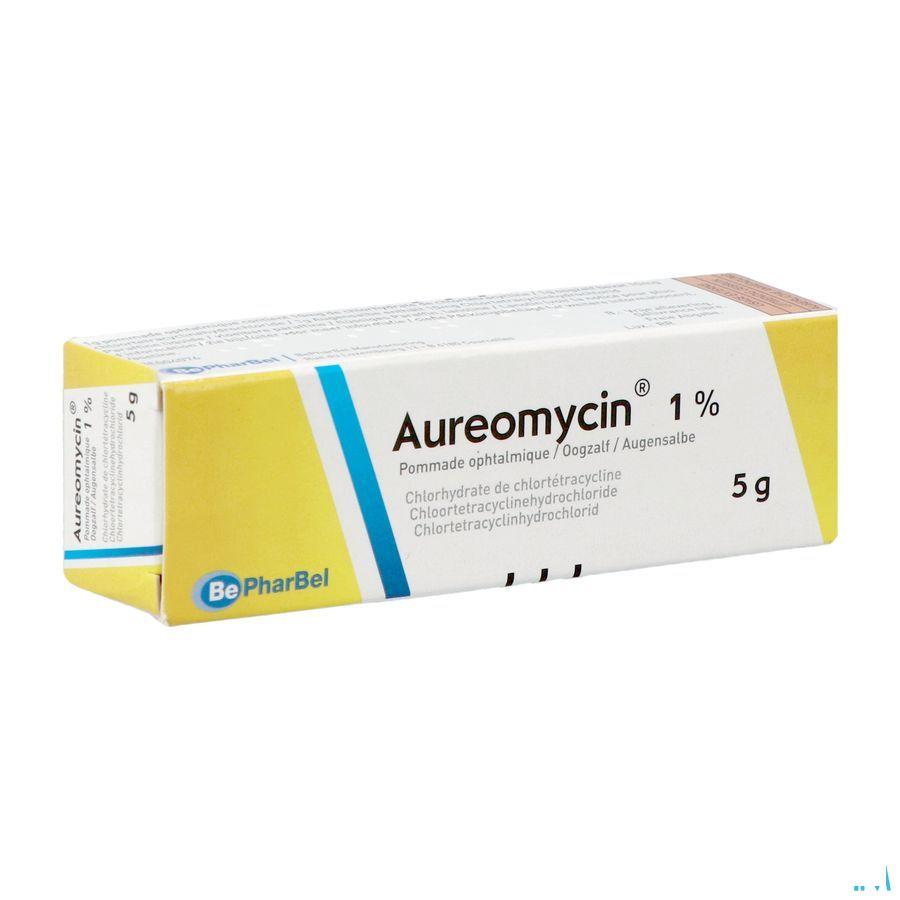 Aureomycine Unguentum Opticum 1 X 5 gr 1%