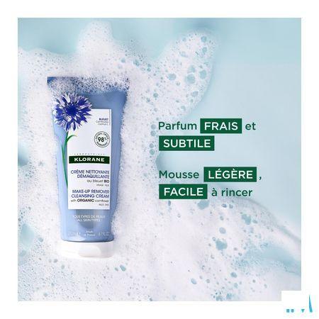 Klorane Visage Creme Nett Demaq Bleuet Bio 200 ml